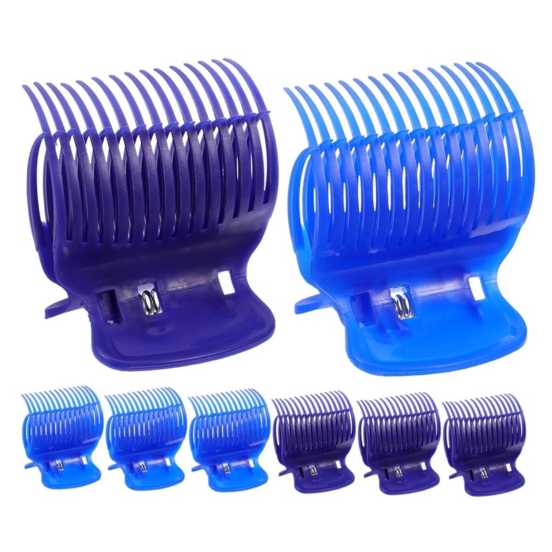 8Pcs Heated Hair Rollers For Long Hair Hot Roller Clips DIY Curls Waves Styling Replacement - Image 1